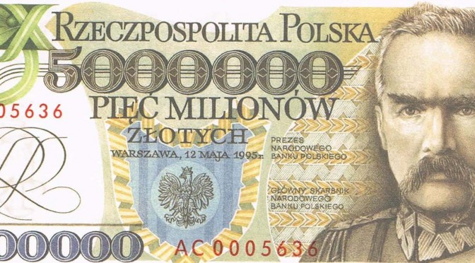 Banknot 5000000 zł